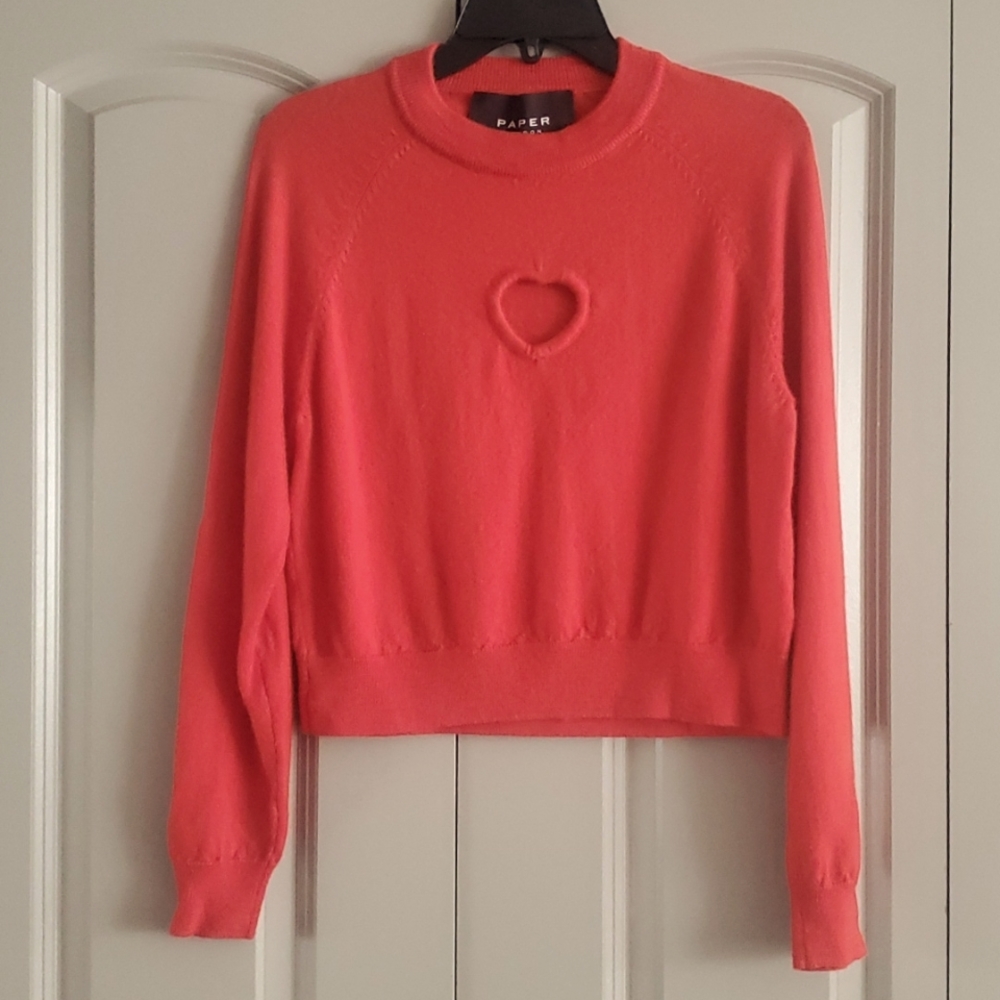 Paper wool sweater sz xs